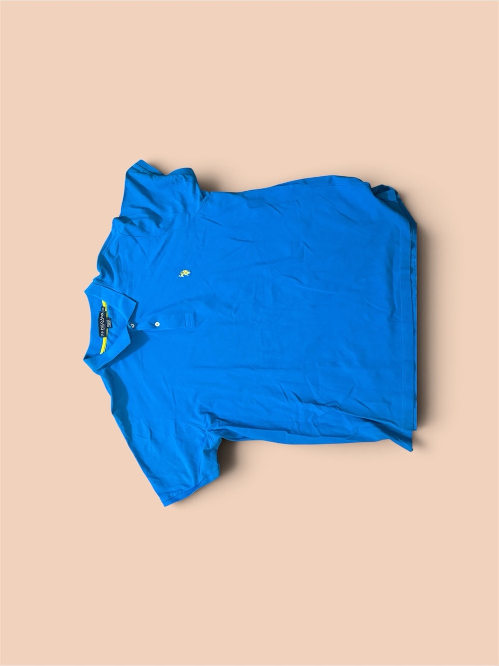 U.S. Polo Assn. Bright Blue Short Sleeve Polo